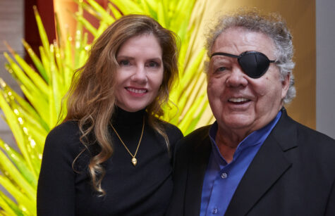 Dale and Leslie Chihuly, © 2018 Chihuly Studio, all rights reserved, photograph Scott Mitchell Leen.