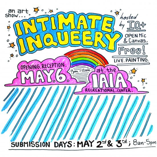 Poster for “Intimate Inqueery”