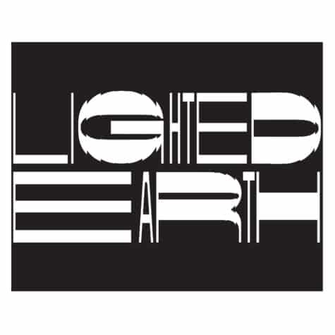 Lighted Earth exhibition logo